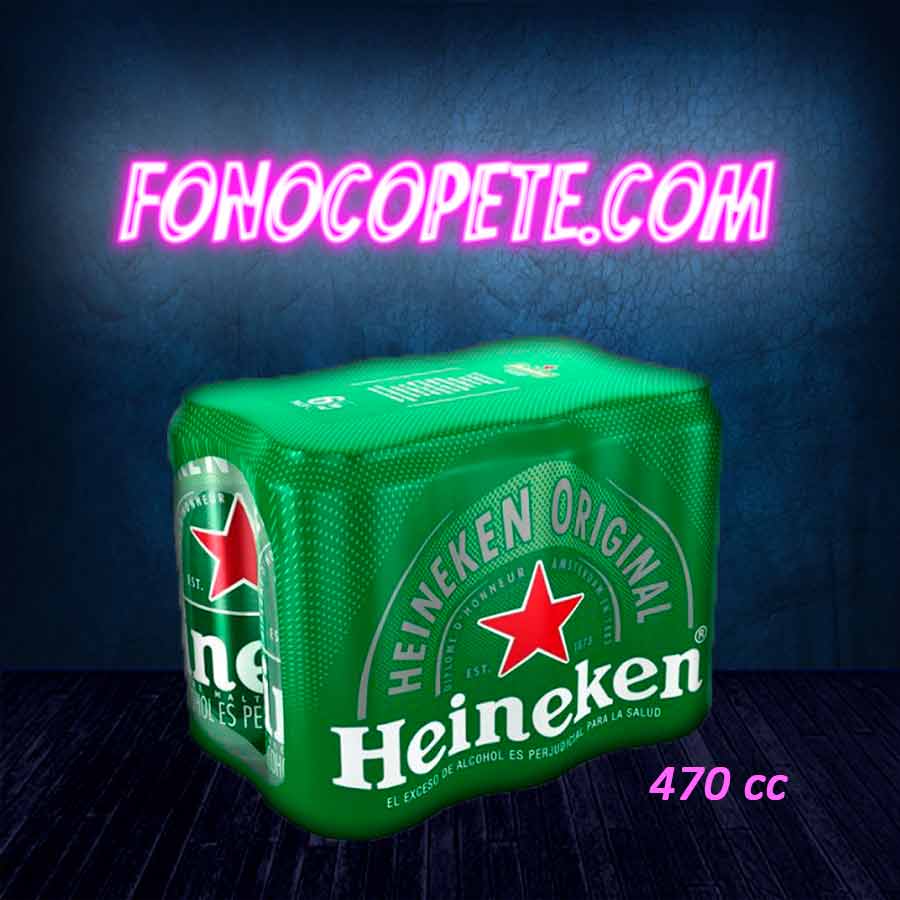 Heineken Six Pack 470cc